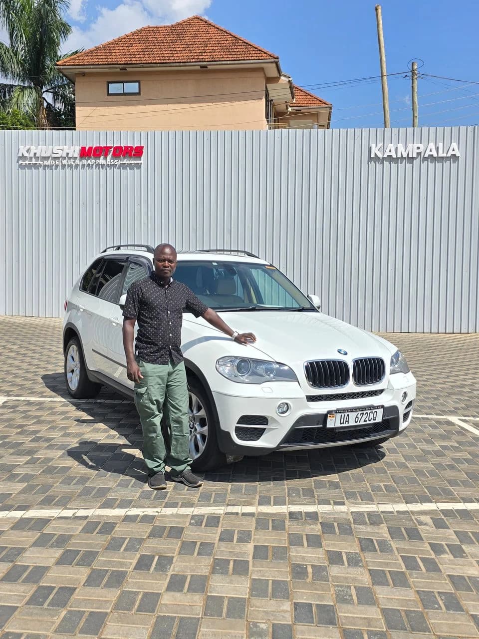 Khushi Motors happy customer vehicle delivery in Kampala Uganda
