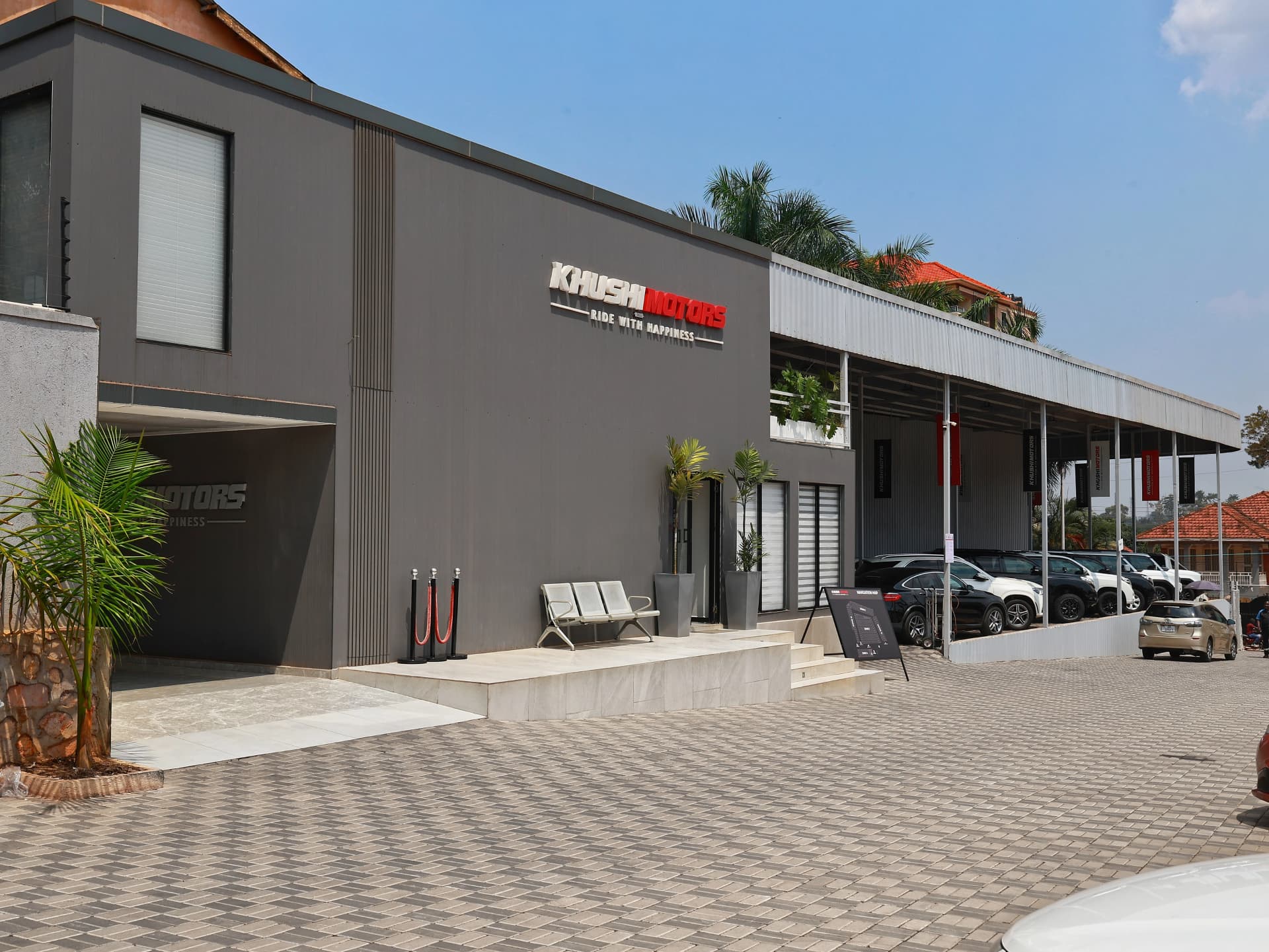 Premium inspected inventory on display at the Khushi Motors Uganda showroom