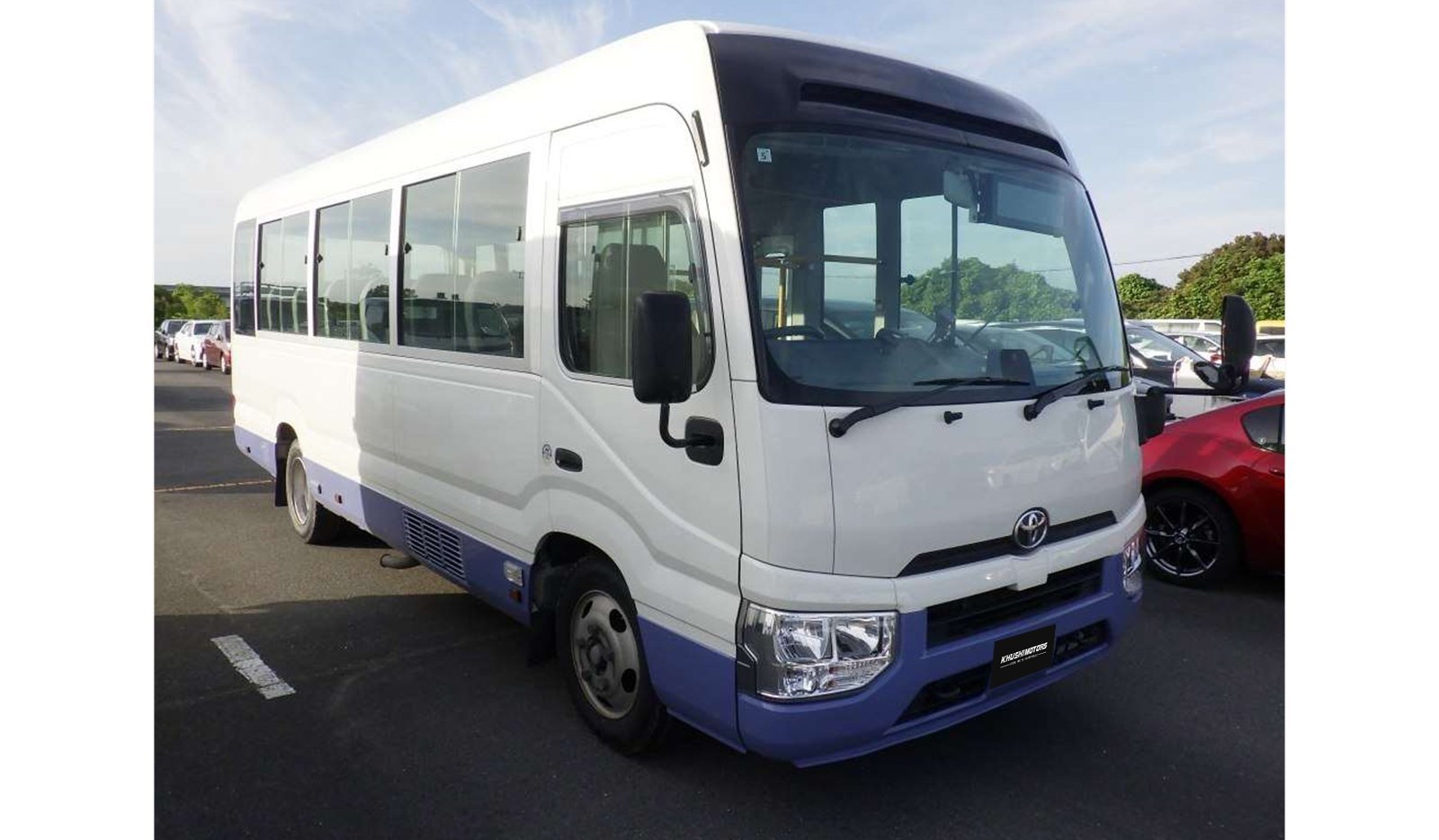2020 Toyota Coaster LX image-1