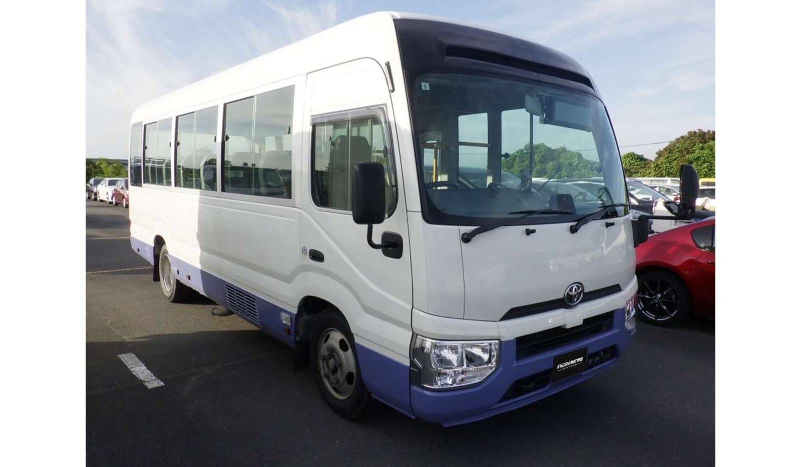 2020 Toyota Coaster LX image-1