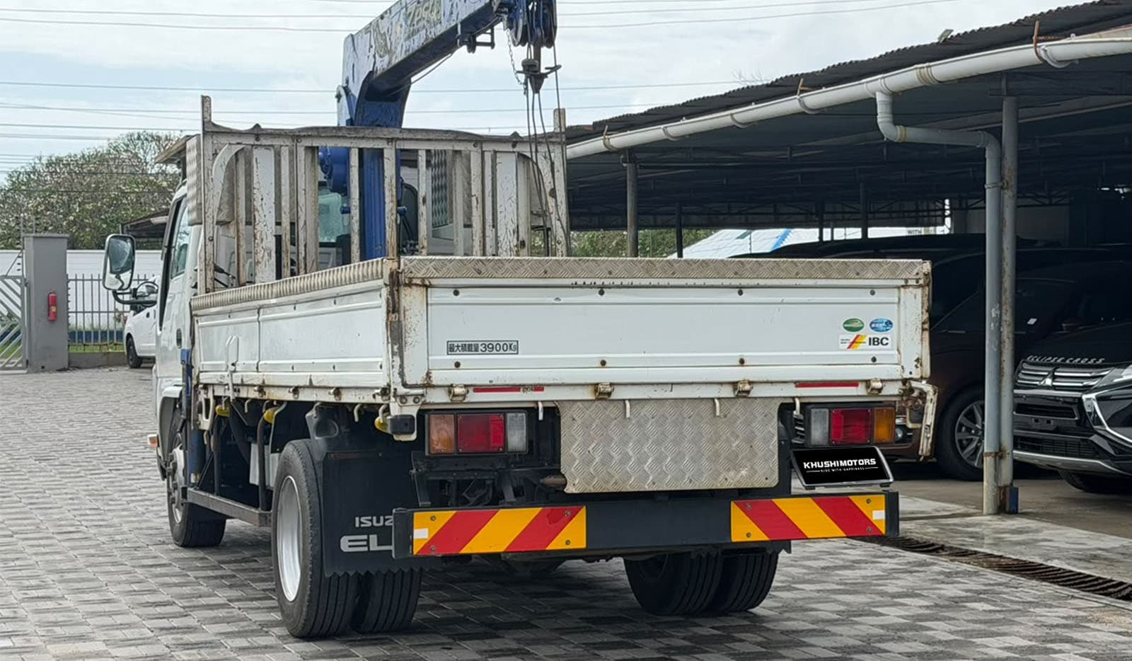 2019 Isuzu Elf Truck CRANE HIRABODY image-4
