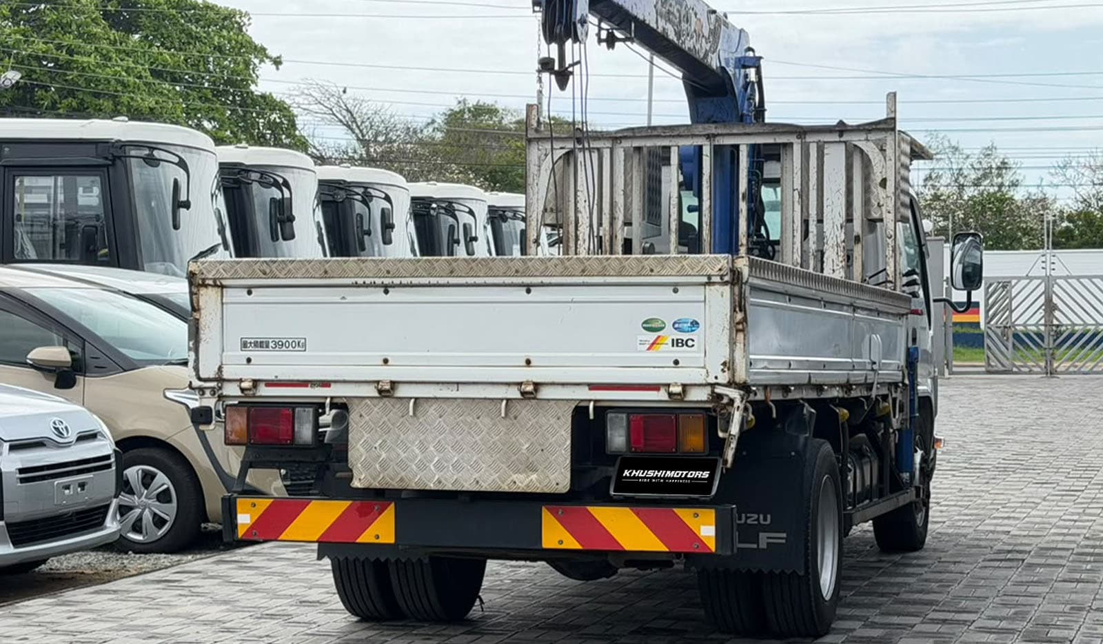 2019 Isuzu Elf Truck CRANE HIRABODY image-6