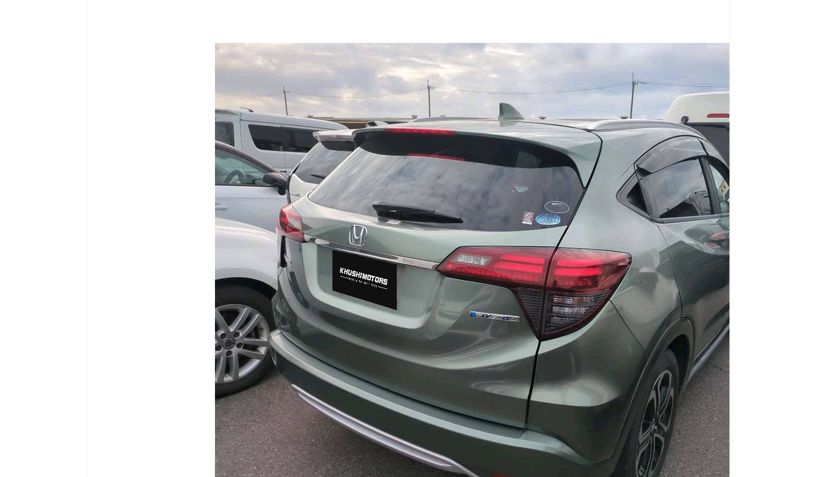 2019 Honda Vezel HYBRID Z HONDA SENSING image-3