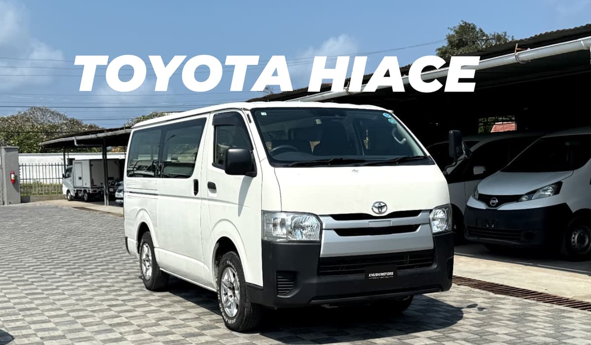 2018 Toyota Hiace DX image-1