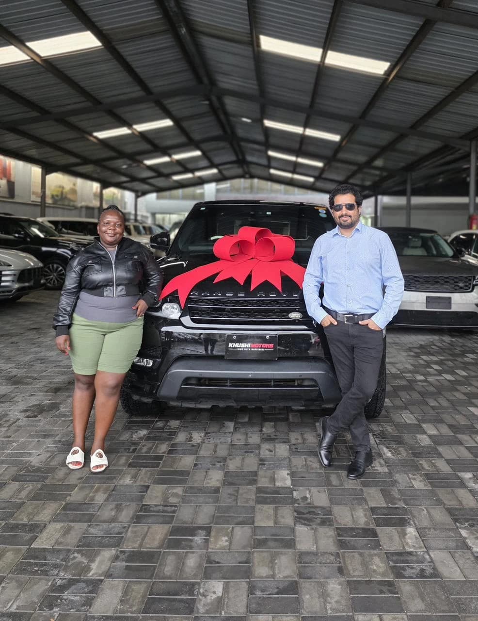 Car delivery and handover at Khushi Motors Kenya