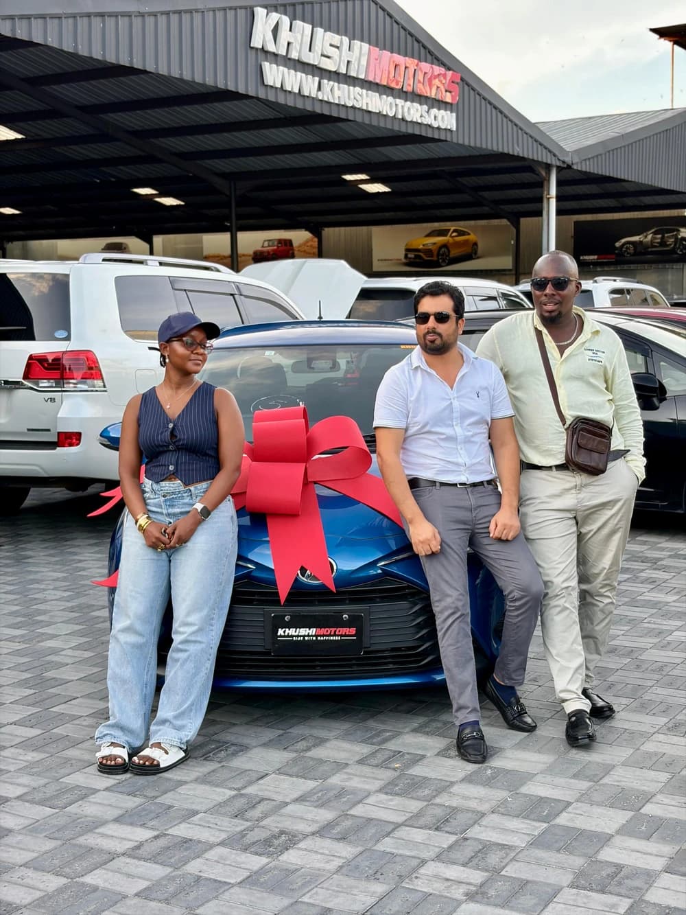Verified buyer with imported vehicle in Kenya