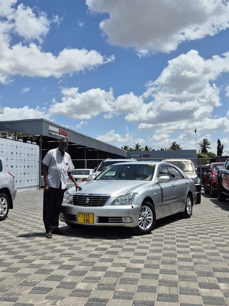 Satisfied car buyer in Dar es Salaam Tanzania