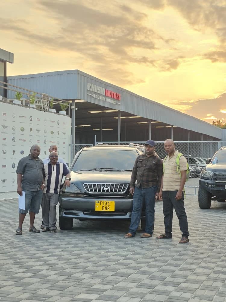 Real car delivery at Khushi Motors Tanzania