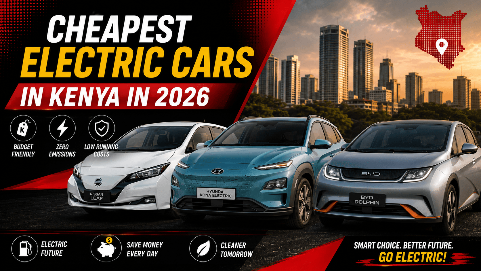 Cheapest Electric Cars in Kenya: The Complete 2026 Guide