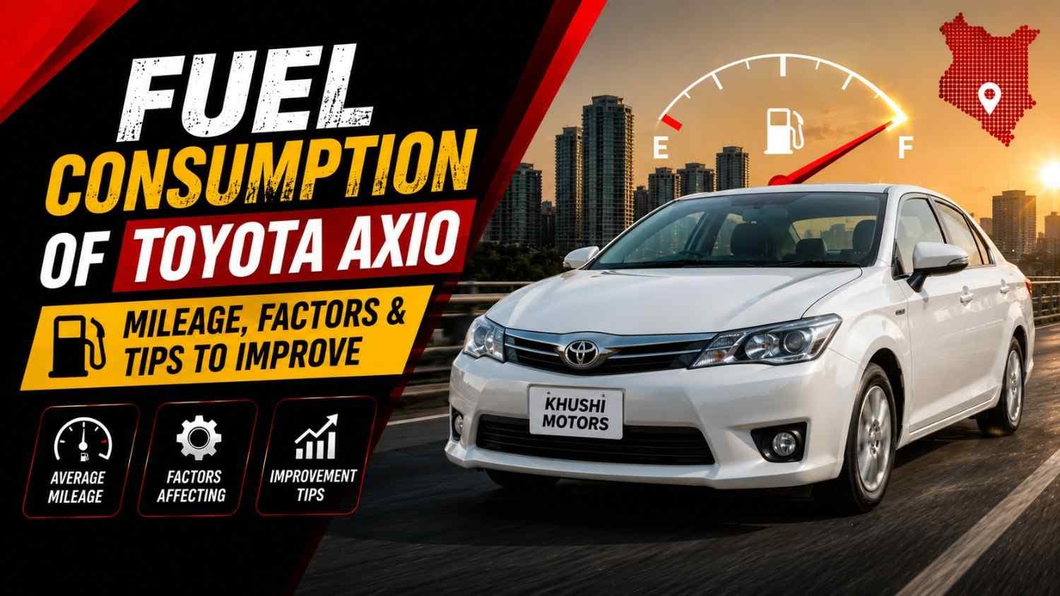 Toyota Axio Fuel Consumption | Petrol & Hybrid Guide for Kenya