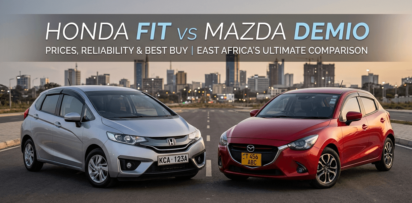 Honda Fit vs Mazda Demio — Prices in Kenya, Uganda & Tanzania (Which Should I Buy?)