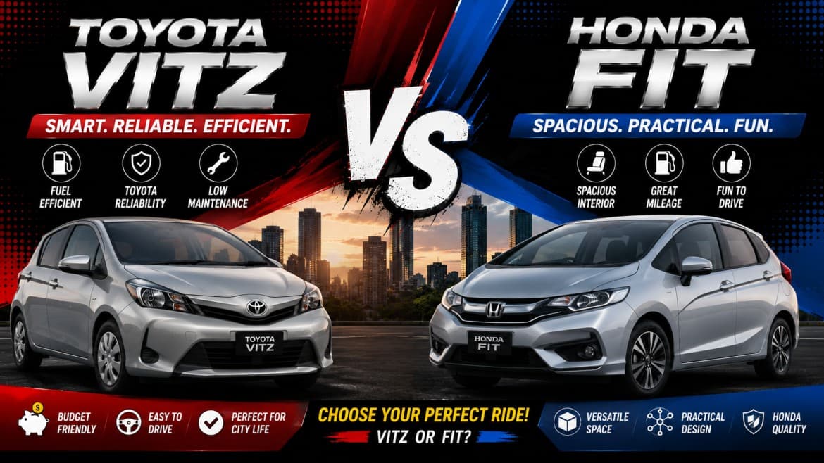 Toyota Vitz vs Honda Fit: Which One Should You Buy in Kenya?