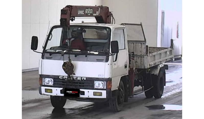 1988 Mitsubishi Canter Crane image-1