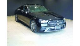 Mercedes Benz E200 Sports Obsidian Black 2021