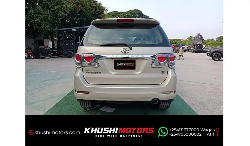 
TOYOTA FORTUNER 2015 full									