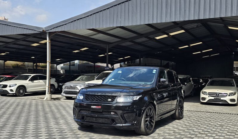 Land Rover Range Rover Sport SVR 2017 full