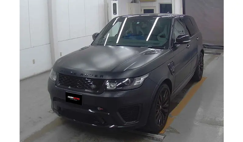 
Land Rover Range Rover Sport SVR 2017 full									