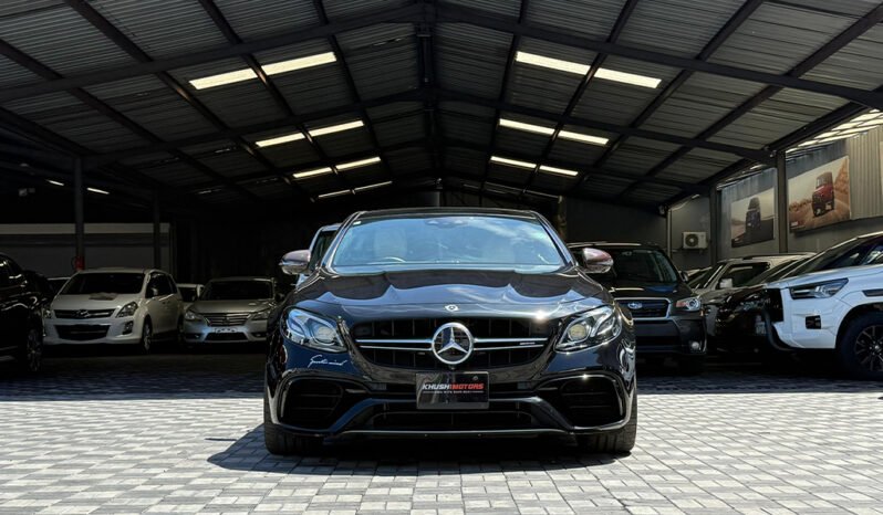 Mercedes Benz E 63s 2018 full