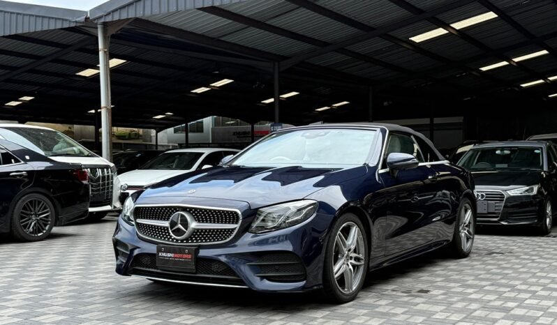 Mercedes Benz E200 Cabriolet 2018 full