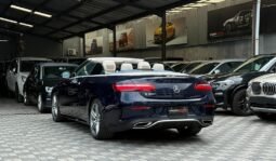 Mercedes Benz E200 Cabriolet 2018 full