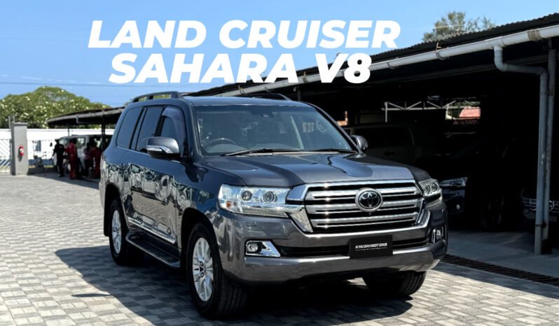 Toyota Land Cruiser Sahara V8 2018